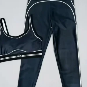 Slim Fit Workout Pants and Sports Bra