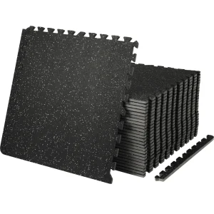 SucceBuy 25/12/6 PCS 1/2 in Thick Gym Floor Mats